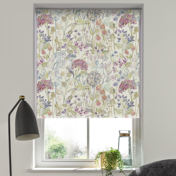 Blackout Roller Blind in Hedgerow Linen