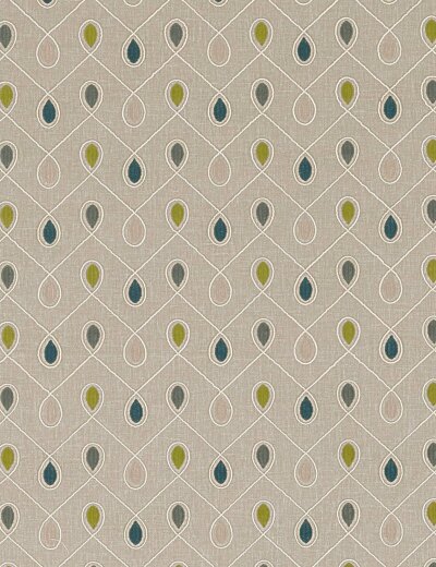 Healey Teal/Acacia Fabric