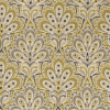 Persia Charcoal Ochre Fabric