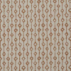 Debussy Burnt Orange Fabric Flat Image