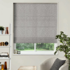 Electric Roman Blind in Summit Lead