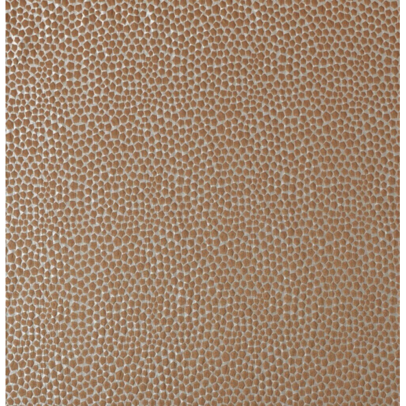 Taurus Copper Fabric by Ashley Wilde