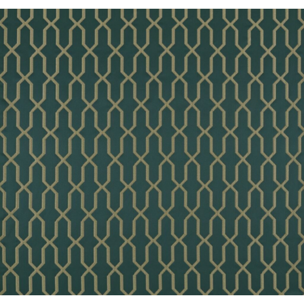 Titan Peacock Fabric by Ashley Wilde