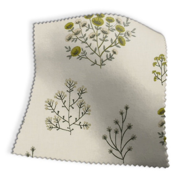 Floris Chartreuse Fabric Swatch