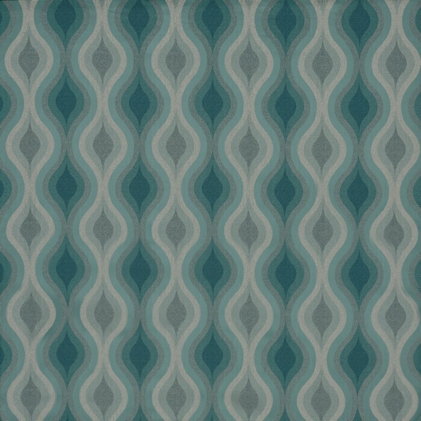Deco Peacock Fabric