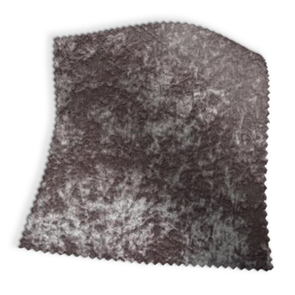 Marble Velour Silver Fabric Swatch