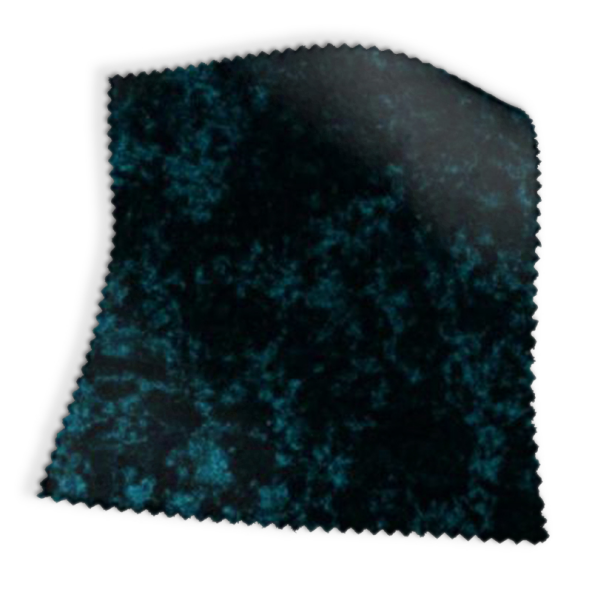 Marble Velour Teal Fabric Swatch