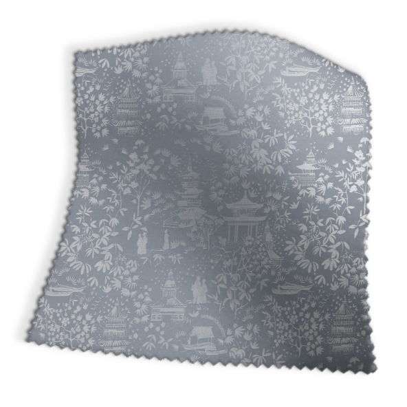Chinoiserie Delft Fabric Swatch