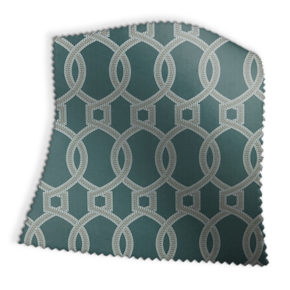 Colonnade Teal Fabric Swatch