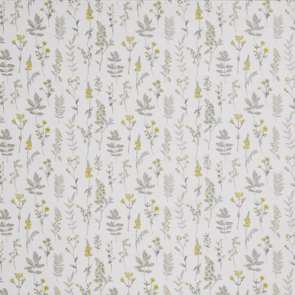 Cottage Garden Cornsilk Fabric Flat Image