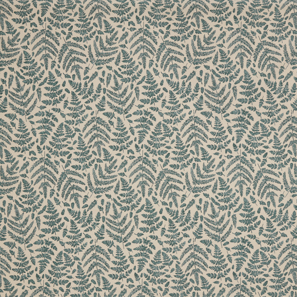 Fernshore Prussian Fabric Flat Image