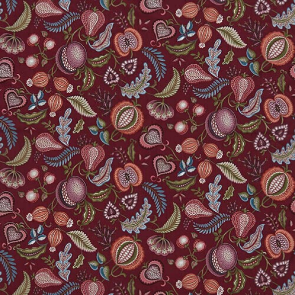 Harvest Ruby Fabric Flat Image