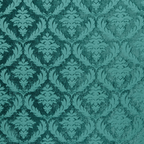 Isadore Teal Fabric Flat Image