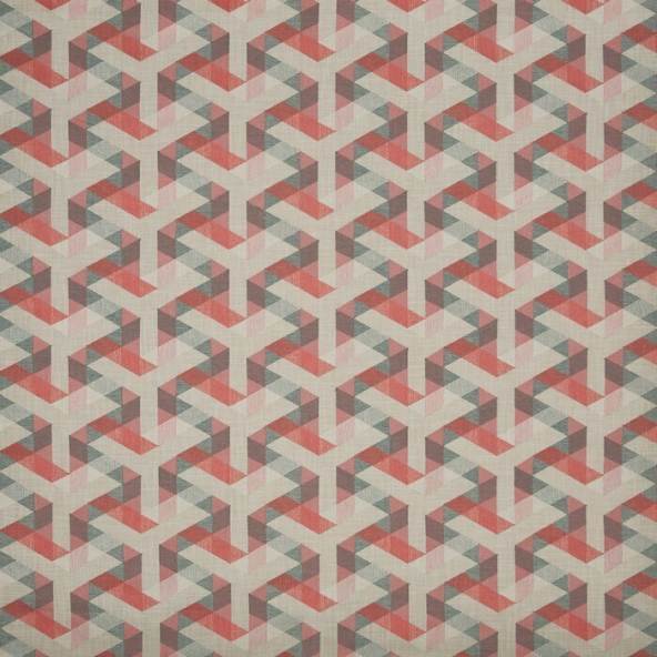 Kuba Coral Fabric Flat Image