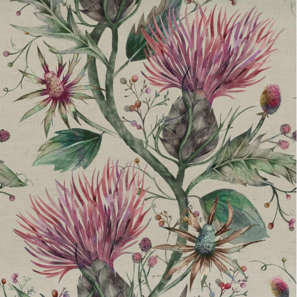 Varys Onyx Fabric by Voyage