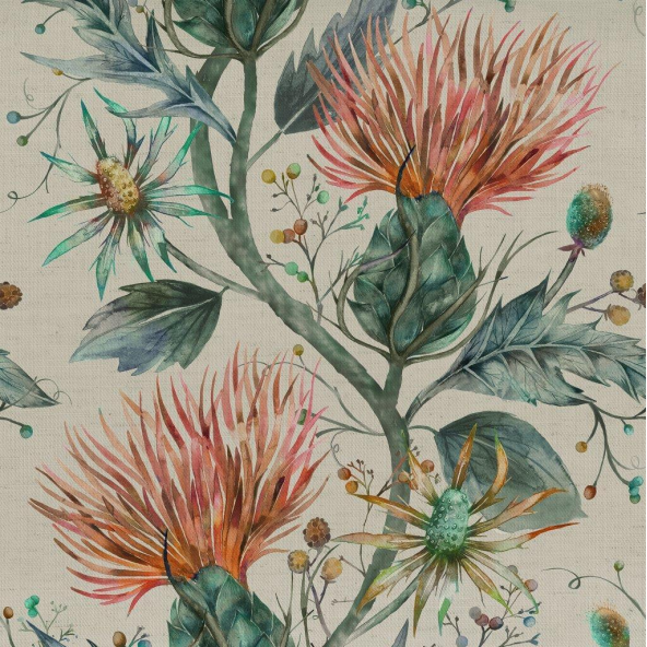 Varys Sapphire Fabric by Voyage