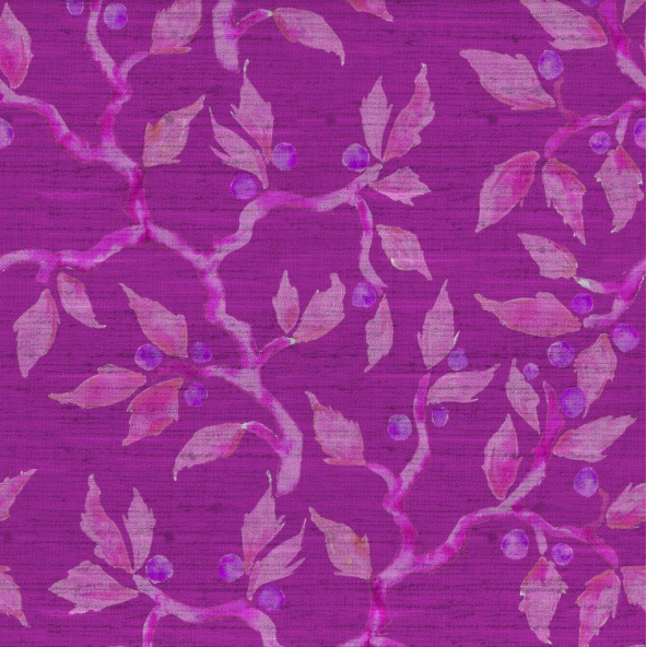 Vesper Fuchsia Fabric by Voyage
