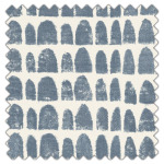 Swatch of Babouches Denim