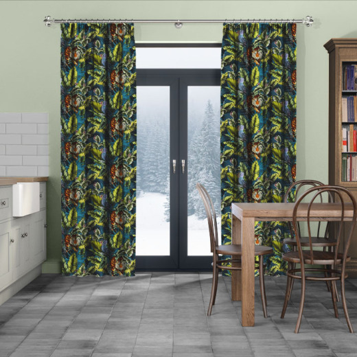 Made To Measure Curtains Bengal Tiger Twilight Made To Measure Curtains Bengal Tiger Twilight