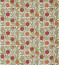 Blomma Tangerine Chilli Citrus Fabric by Scion