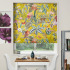 Roman Blind in Barbados Citron