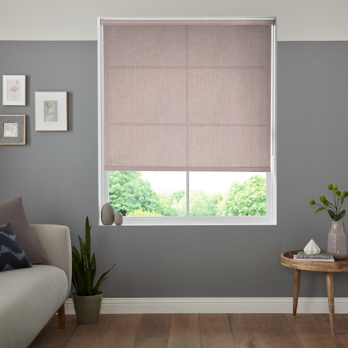 Alaska Rose Eve Electric Roller Blind