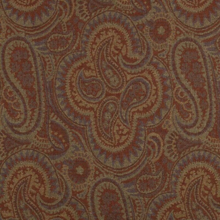 Made To Measure Curtains Mac Burnt Orange Flat Image