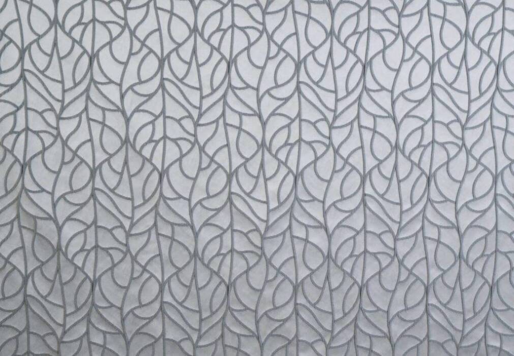 Made To Measure Curtains Cass Silver Flat Image