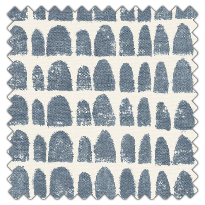 Swatch of Babouches Denim