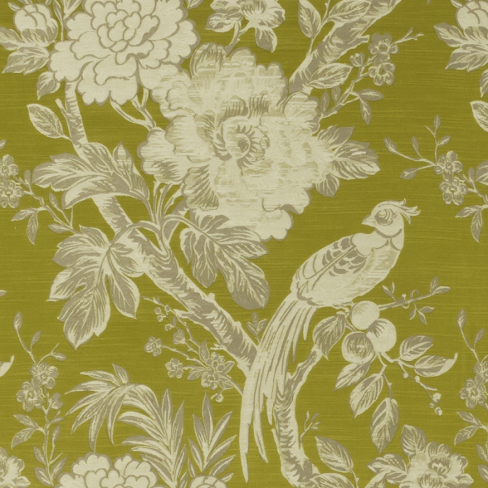 Made To Measure Curtains Avium Chartreuse Flat Image