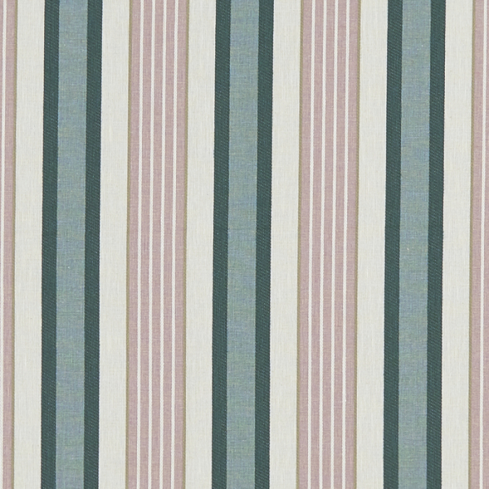 Made To Measure Curtains Belvoir Emerald/Blush Flat Image