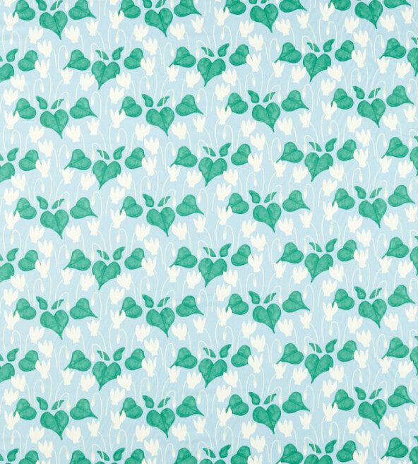 Flower Of Love Sky Fabric by Scion