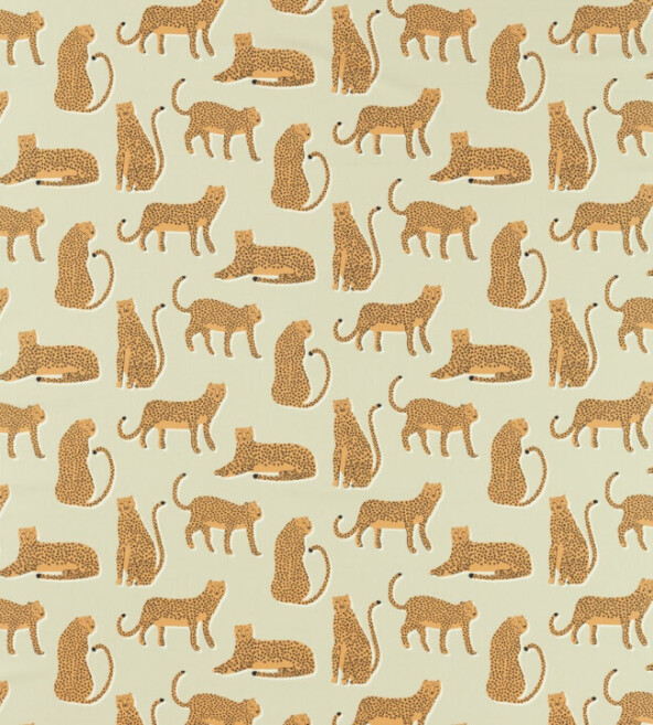 Lionel Ginger Fabric by Scion