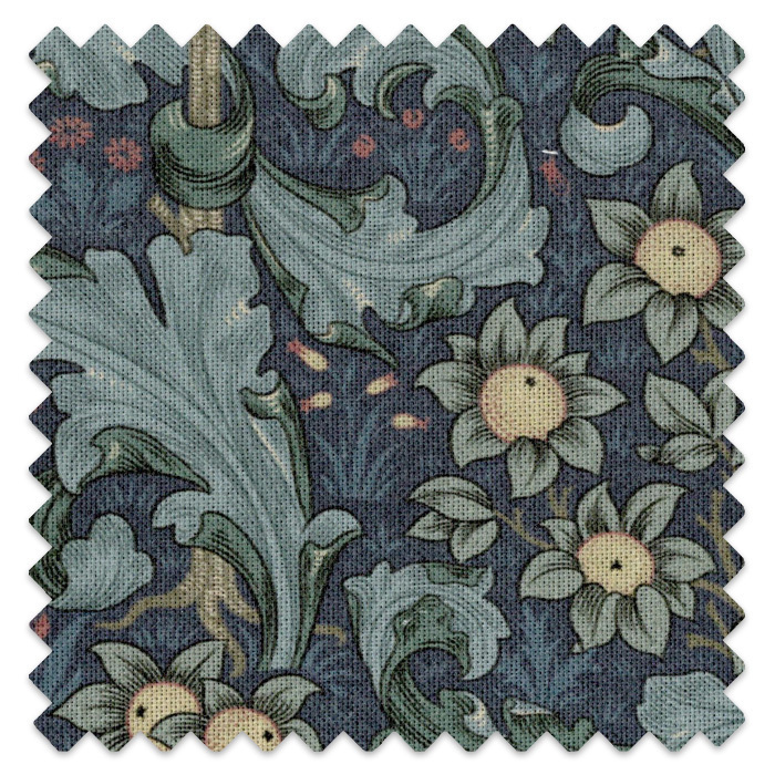 Swatch of Orchid Bluebell by William Morris