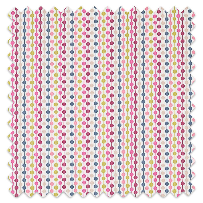 Swatch of Paikka Bilberry Rhubarb Indigo by Scion