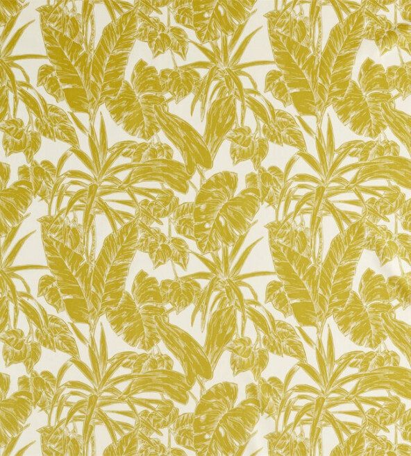 Parlour Palm Citrus Fabric by Scion
