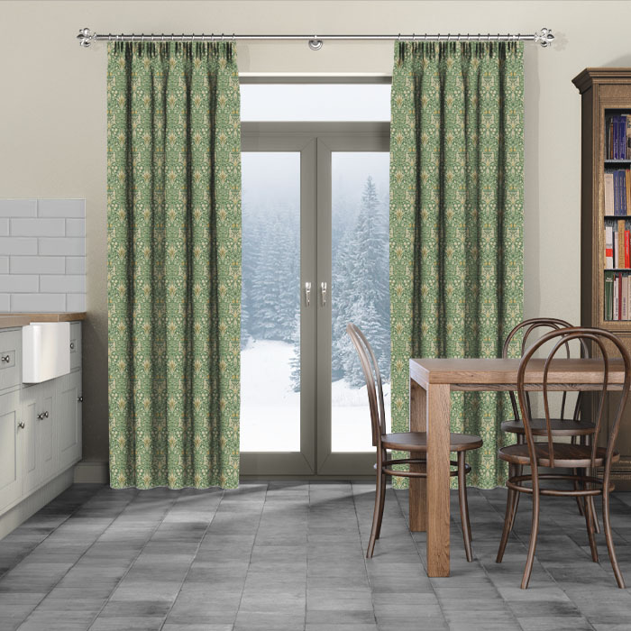 Curtains in Snakeshead Forest by William Morris