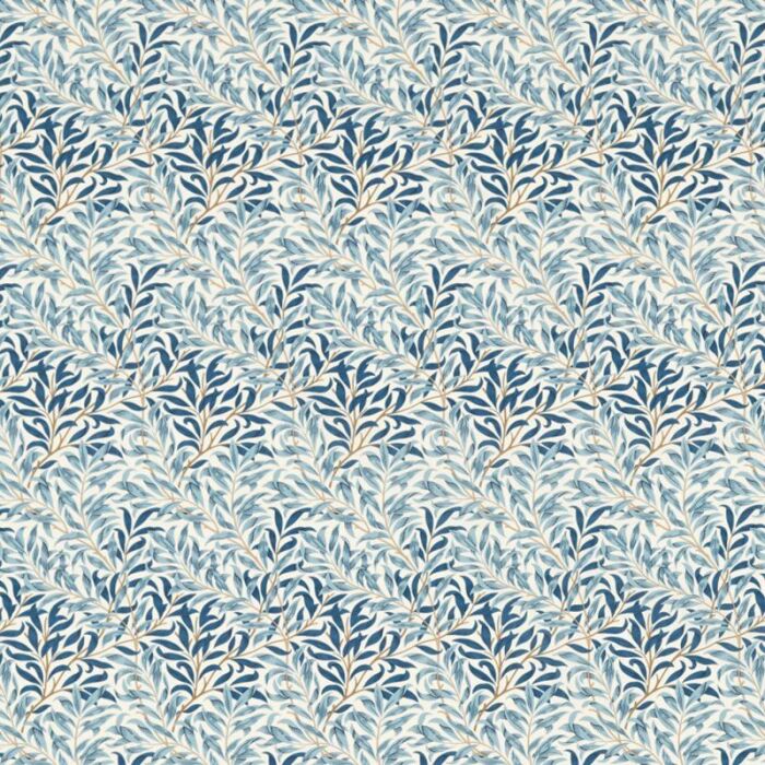 Willow Bough Minor Woad Fabric by Morris & Co