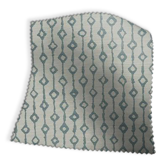 Made To Measure Curtains Debussy Teal Swatch