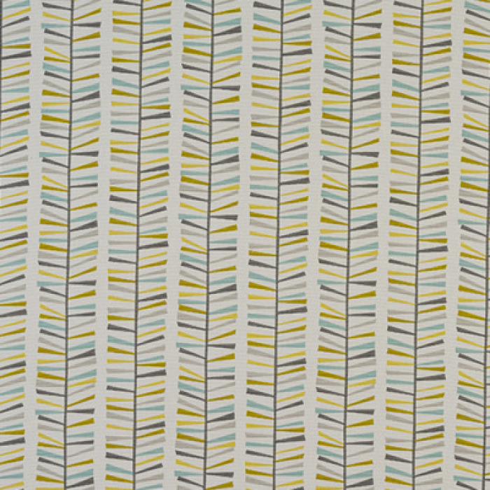 Made To Measure Curtains Malmo Teal Flat Image