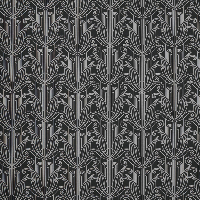 Made To Measure Curtains Arcadia Noir Flat Image
