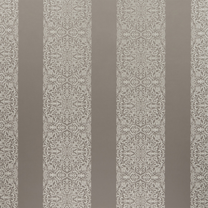 Made To Measure Curtains Brocade Stripe Ash Grey Flat Image