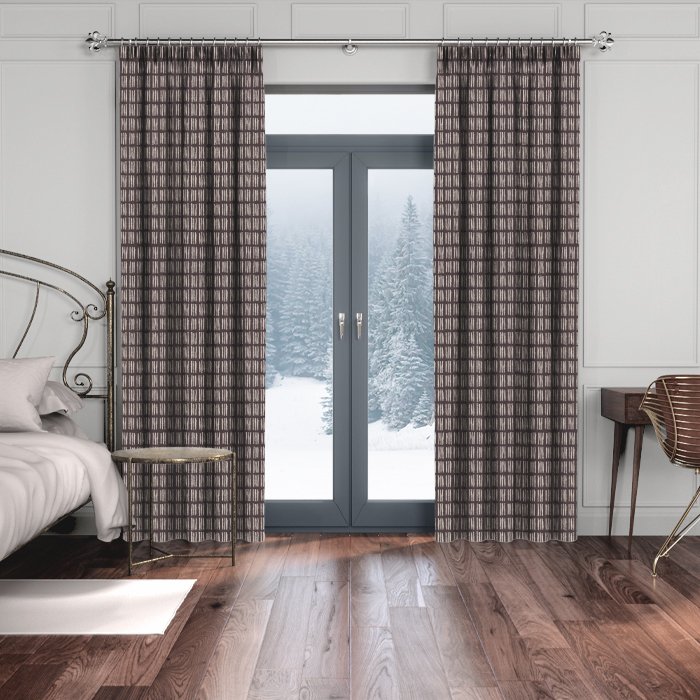 Ditto Chocolate Made To Measure Curtains