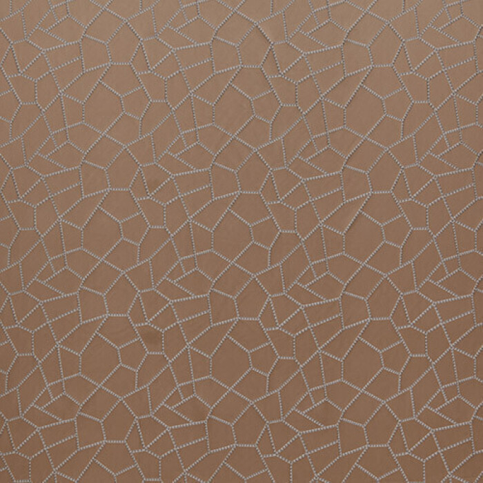 Made To Measure Curtains Mosaic Coral Flat Image