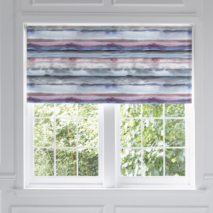 Roller Blind in Arran Blackout Amethyst