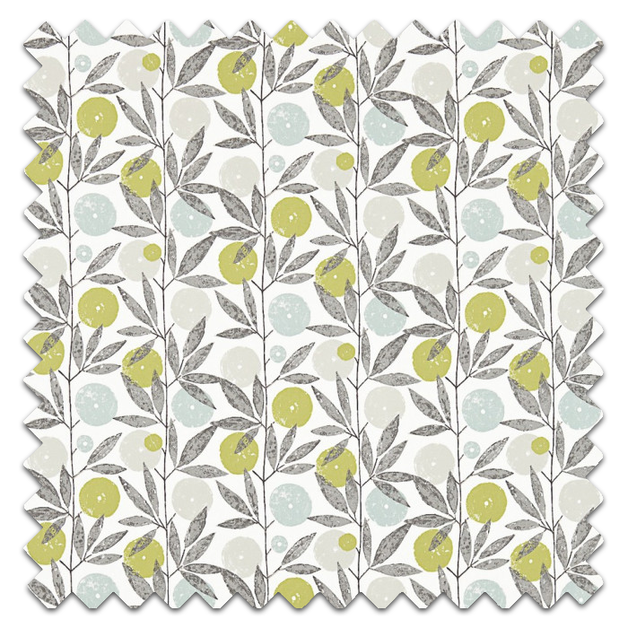 Swatch of Blomma Kiwi Pumice Marine