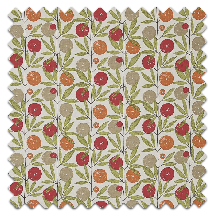 Swatch of Blomma Tangerine Chilli Citrus