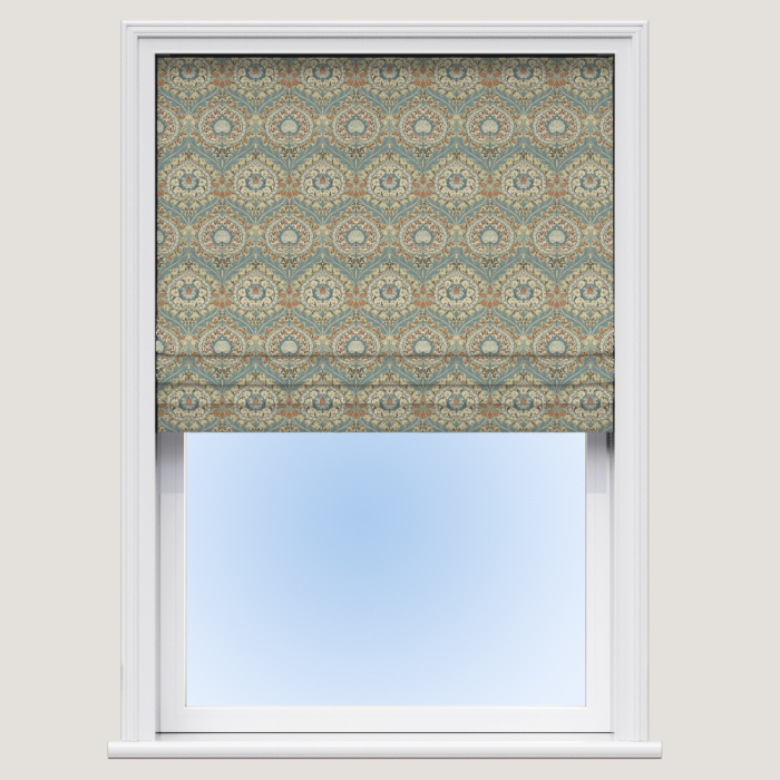 Eden Azure Roman Blind