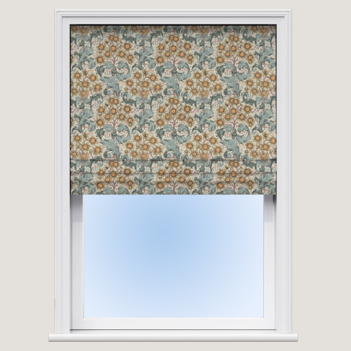 Orchid Tourmaline Roman Blind