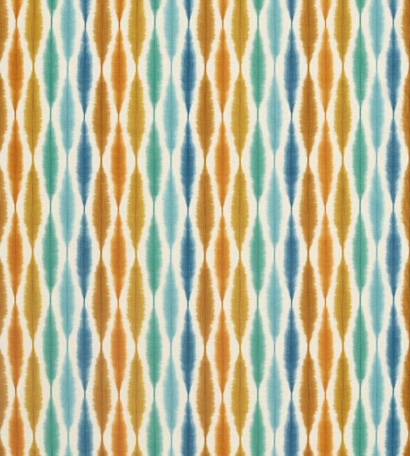 Usuko Rust Marine Fabric by Scion